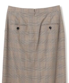 BEIGE， MER / グレンチェックスカート