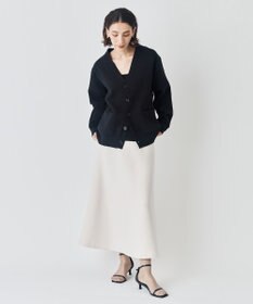 UNFILO 【新色登場】BEAUTY FORM JERSEY セミフレアスカート