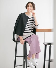 自由区 【Sサイズ有】コットンカシミヤ ニットトレーナー