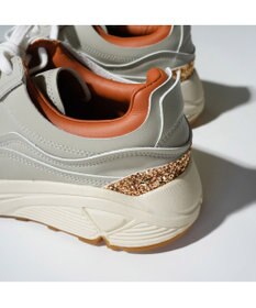 MODE ET JACOMO <carino>グリッター厚底スニーカー