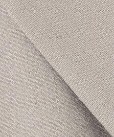 自由区 【洗える】ライトダブルクロス ノーカラーコート