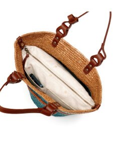 IBIZA ラフィア　ハンドバッグ