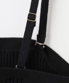 ANY SIS 【洗える】ニットリブ ビスチェ