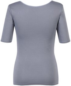 Wing あったかインナー 綿100％(肌側) 軽い シルクプロテイン加工 5分袖 半袖 秋 冬 EL2550 ウイング／ワコール