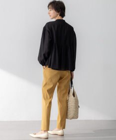 23区 S 【WEB&一部店舗限定カラーあり】ソフトオーガンジー ボリューム ブラウス