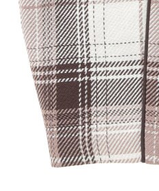 earth music&ecology コットンツイルチェックビスチェ