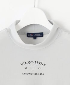 23区GOLF 【WOMEN】AIR TOOLライト モックネックシャツ