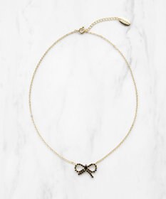 TOCCA GLITTER RIBBIN NECKLACE ネックレス