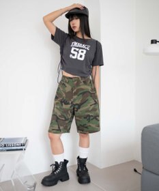 WEGO グラフィックドロストショートT