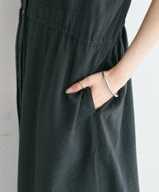 YECCA VECCA ミリタリースキッパーシャツワンピース