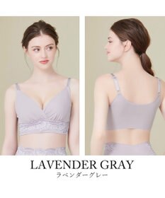 BRADELIS New York 【BRADELIS NewYork peace】ハイブリッドハートカップブラ23 締め付け感の少ないノンワイヤー補整ブラ 補正