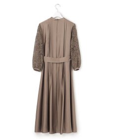 23区 S 【APPLAUDIR】ノーブルサテン リボンブーケレースコンビ ドレス