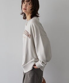 AMERICAN HOLIC 手書き風カレッジロゴ裏毛プルオーバー