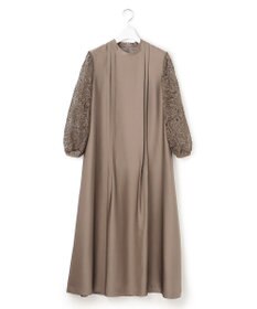 23区 S 【APPLAUDIR】ノーブルサテン リボンブーケレースコンビ ドレス