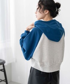 WEGO ラグランショートパーカー