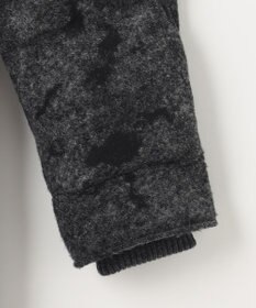 JOSEPH ABBOUD MOUNTAIN 【イタリア素材/ECOファー/9ポケット/ダウン/男女兼用】スライバーカモフラージュ　ダウンコート