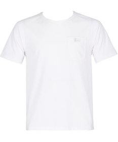 CW-X 【MEN】【CHUMS (チャムス)コラボ】 CW-X アウタートップス 半袖 3分袖 バックメッシュTシャツ Uネック 背中部分メッシュ素材切り替え メンズ LNO550 /ワコール