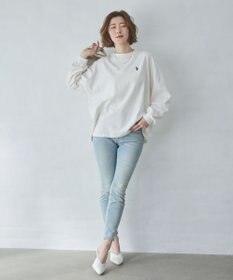 WEGO 【大好評により再入荷！】USPOLOだぼそでカラーロンT