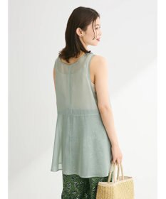 Green Parks ・ＥＬＥＮＣＡＲＥ　ＤＵＥオーガンジーノースリチュニック