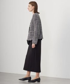 ICB 【CLASSY.1月号掲載】ルレックスツイード ノーカラージャケット