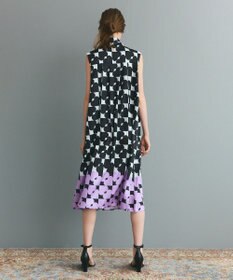 GRACE CONTINENTAL ハートラインボウタイワンピース