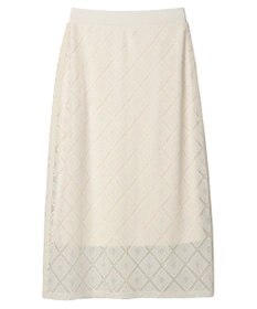 earth music&ecology モチーフナロースカート