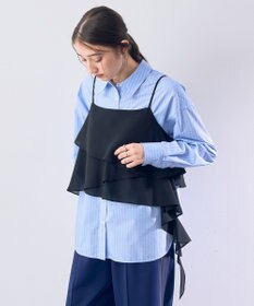 YECCA VECCA アシメラッフルオーバーキャミ