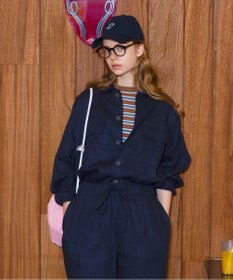 LENO LINEN WORK SHIRTS《UNISEX》リネンワークシャツ