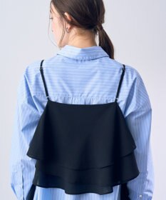 YECCA VECCA アシメラッフルオーバーキャミ