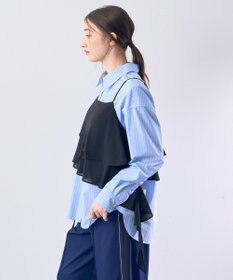 YECCA VECCA アシメラッフルオーバーキャミ