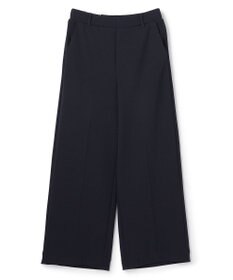 UNFILO L 【ウエストゴム/美シルエット/15サイズ展開】BEAUTY MOVE ワイドストレートパンツ