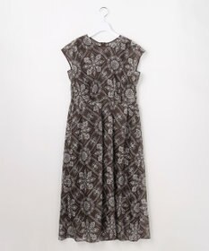 自由区 ロータスタイルプリント ワンピース