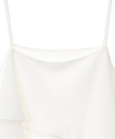 YECCA VECCA アシメラッフルオーバーキャミ