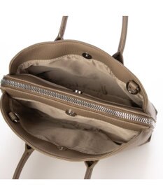 UNBILLION カシュカシュ cachecache / シボフェイクレザー2wayミニバッグ