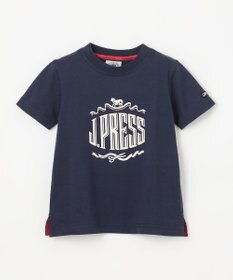 J.PRESS KIDS  【90-130cm】 50/2天竺ロゴＴシャツ