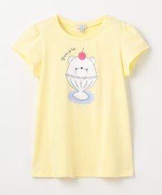 ANY KIDS 【水で色が変わる】接触冷感 しろくま ミラクルプリント Tシャツ