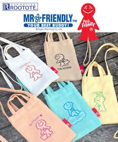 ROOTOTE 6833【直営限定:ミスターフレンドリー】FR.リサイクルコットン.サコッシュ