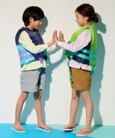 OP／FILA 【Ocean Pacific】フローティングライフジャケット（レジャー用）