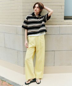 ANY 【POLO BCS別注】マルチカラー短丈ポロシャツ