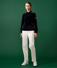 23区GOLF 今シーズンのイチオシ【WOMEN】ベロア ショールモックネック