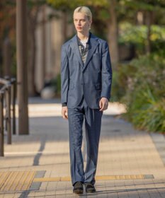 J.PRESS MEN 【きちんと感 × ニットのような柔らかな着心地】フレックスジャージ ポロシャツ