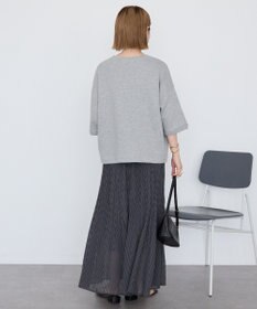 AMERICAN HOLIC カットジャガードプリーツスカート