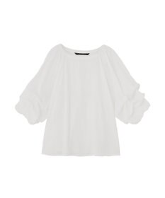 YECCA VECCA ホイップスリーブブラウス