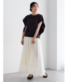 Te chichi シャンブレーボイルスカート