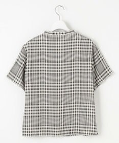 J.PRESS LADIES 【WEB限定カラーあり・洗える】シアーチェック カットソー