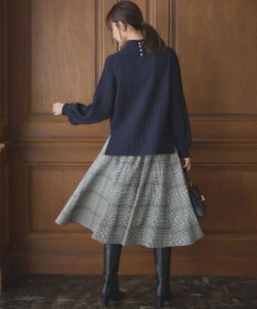 組曲 バルキーケーブル ニット