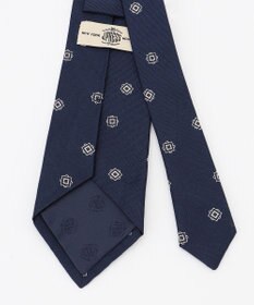 J.PRESS MEN スパンシルク小紋柄ネクタイ