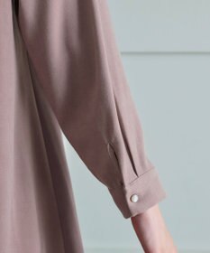 Tiaclasse L 【洗える】スエード調チュニック