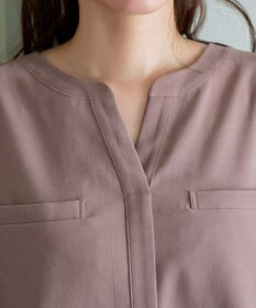 Tiaclasse L 【洗える】スエード調チュニック