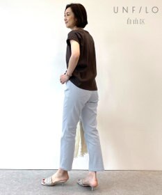 UNFILO L ハイストレッチ カラーパンツ